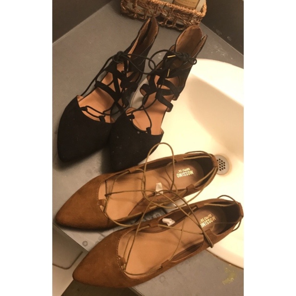 Lace up flat bundle!